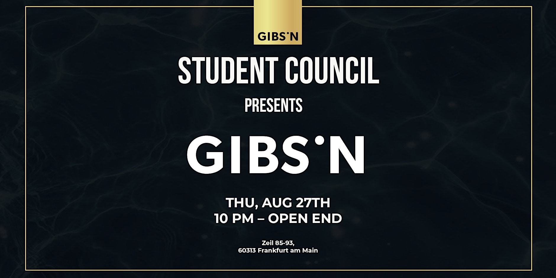StuCo x Gibson - Gibson Club Frankfurt